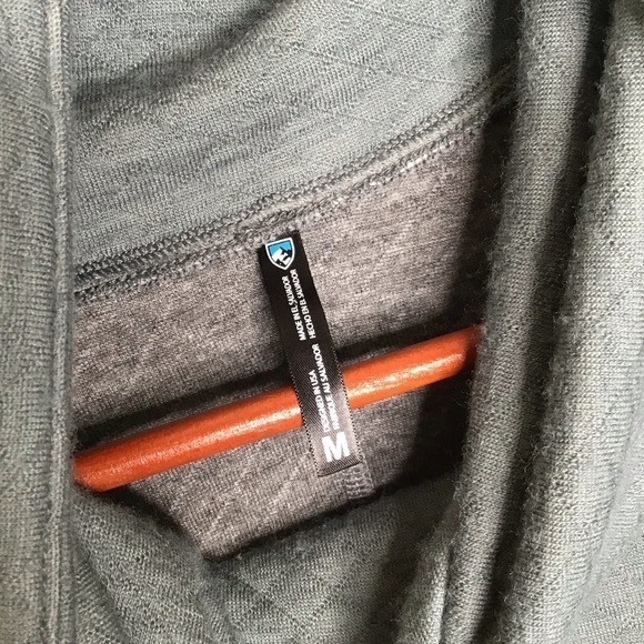 Kuhl Women's Athena Pullover in Pewter Green Size Medium. - Picture 13 of 16